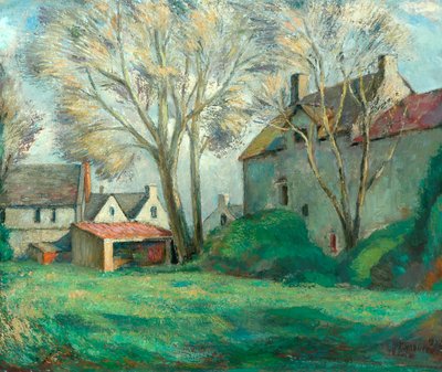 Una Granja en Cotswold, 1924 de Alfred Thornton